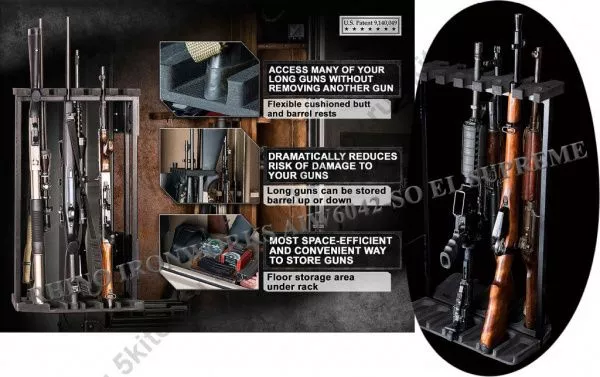Оружейный сейф Rhino Ironworks® AIW6042-SO EL Supreme в Москве купить в интернет магазине - 5 Китов