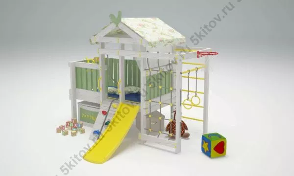 Кровать-игровой комплекс Савушка Baby 3 в Москве купить в интернет магазине - 5 Китов