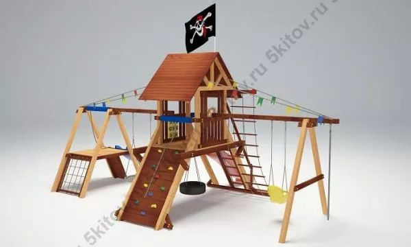 Детская площадка Савушка Lux 8 в Москве купить в интернет магазине - 5 Китов