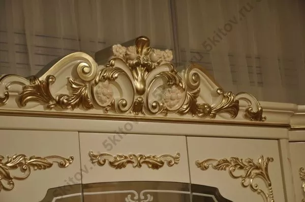 Комплект спальни София KRS (кровать 1,8м, 2 тумбы, комод высокий 5 ящиков) в Москве купить в интернет магазине - 5 Китов