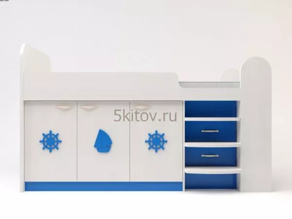 Кровать для мальчиков  Аллегро в Москве купить в интернет магазине - 5 Китов
