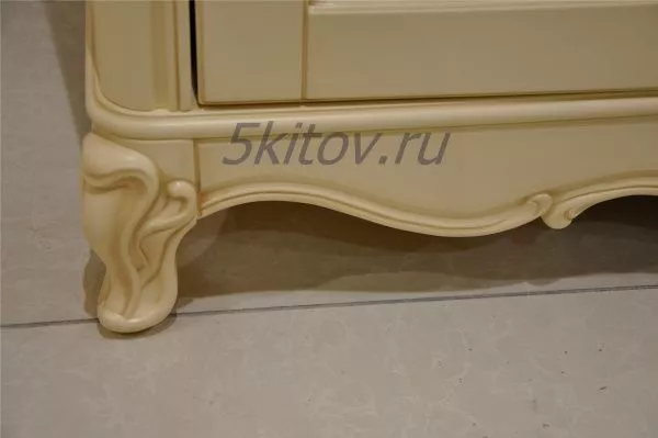 Шкаф 2-х дверный 8801 Фиоре Бьянко, цвет-ivory в Москве купить в интернет магазине - 5 Китов
