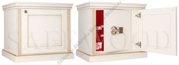 Элитный сейф в дереве SafeWood 57EL DS2 Flock Patina в Москве купить в интернет магазине - 5 Китов