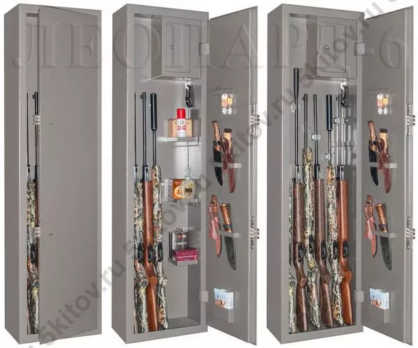Оружейный сейф GunSafe Леопард-6 в Москве купить в интернет магазине - 5 Китов
