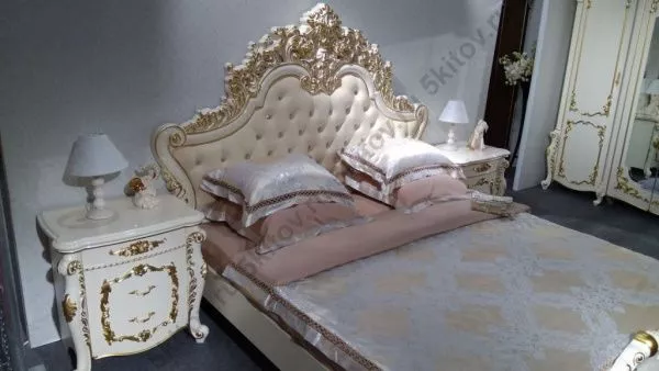 Спальня Венеция АРД, крем в Москве купить в интернет магазине - 5 Китов