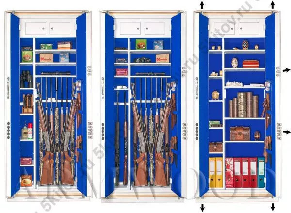 Универсальный сейф в дереве Armwood 11 G Flock Plus Patina в Москве купить в интернет магазине - 5 Китов