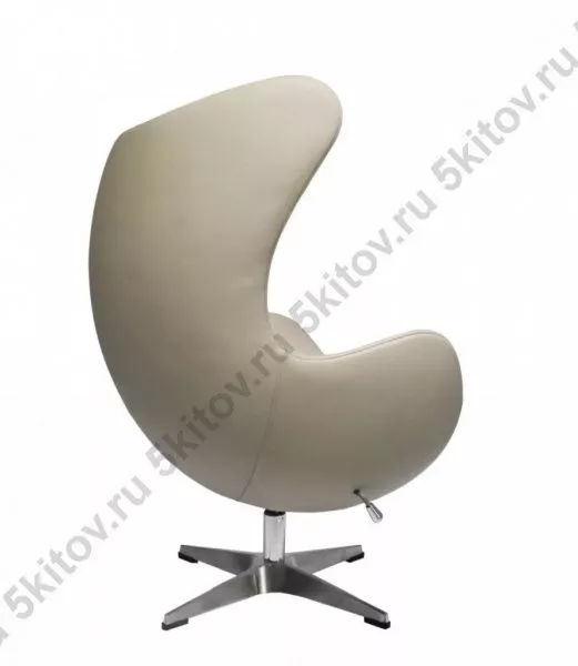 Кресло EGG CHAIR латте (экокожа) в Москве купить в интернет магазине - 5 Китов