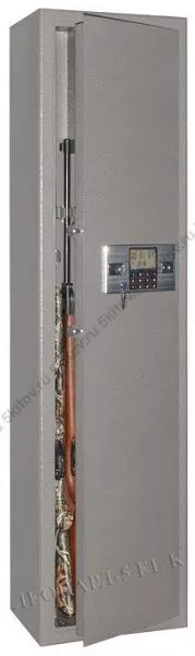 Оружейный сейф с сигнализацией GunSafe Леопард-5 EL K в Москве купить в интернет магазине - 5 Китов
