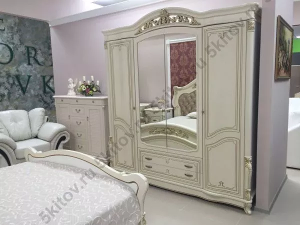 Спальня Касандра СК, беж в Москве купить в интернет магазине - 5 Китов