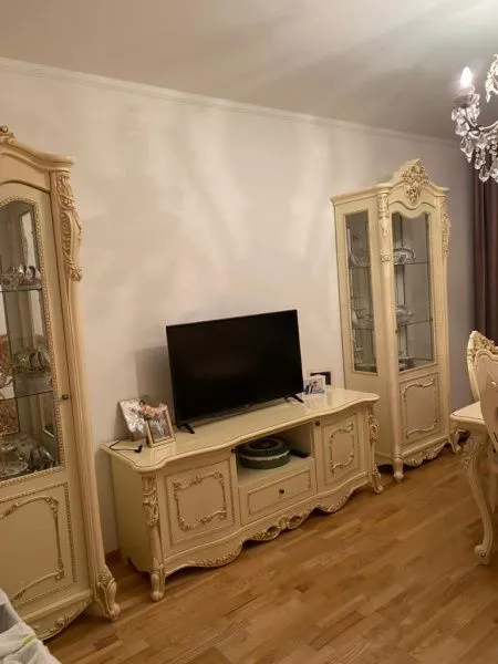 Комплект гостиной Джоконда, крем глянец Эра (2 витрины, тумба ТВ) в Москве купить в интернет магазине - 5 Китов