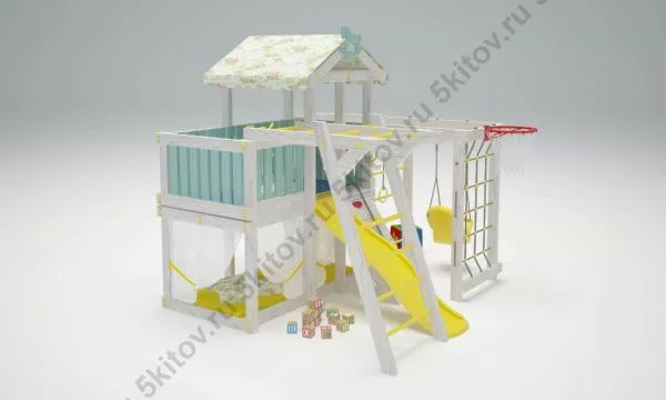Кровать-игровой комплекс Савушка Baby 5 в Москве купить в интернет магазине - 5 Китов