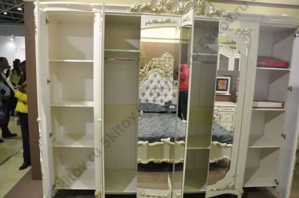 Спальня Афина DST, беж.глянец в Москве купить в интернет магазине - 5 Китов