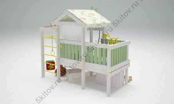 Игровой комплекс-кровать Савушка Baby - 3 в Москве купить в интернет магазине - 5 Китов