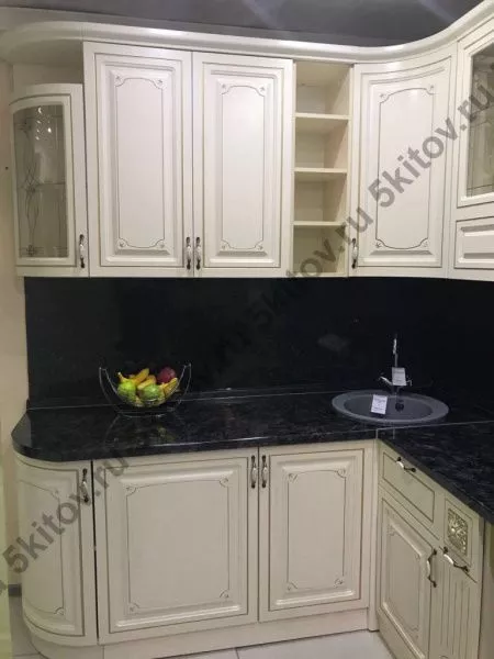 Угловая кухня Прага 1,6м СК,беж в Москве купить в интернет магазине - 5 Китов