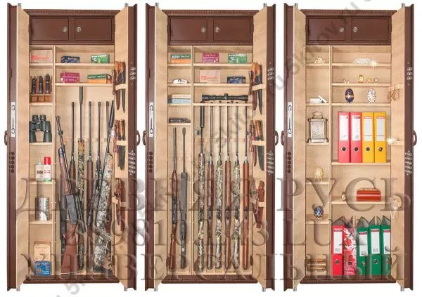 Сейф с кованой инкрустацией «Древняя Русь» GunSafe BS9810 UN L43 Lux в Москве купить в интернет магазине - 5 Китов