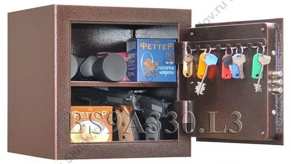 Пистолетный сейф GunSafe BS9A330.L3 в Москве купить в интернет магазине - 5 Китов