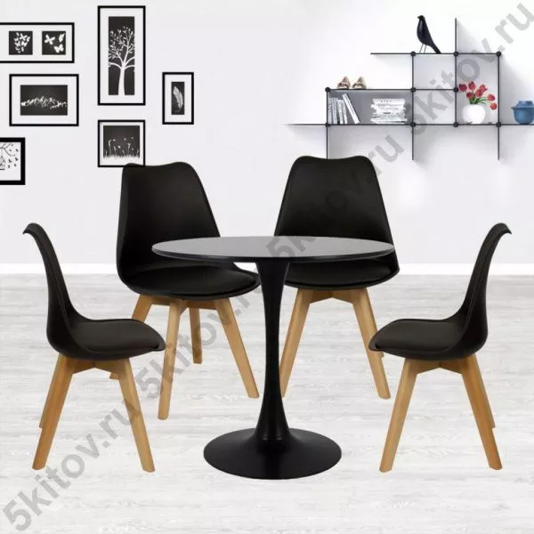 Стул Eames Bon черный в Москве купить в интернет магазине - 5 Китов