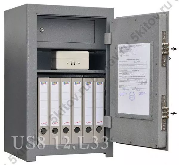Универсальный сейф для документов, пистолетов, боеприпасов GunSafe US8 12.L33 в Москве купить в интернет магазине - 5 Китов