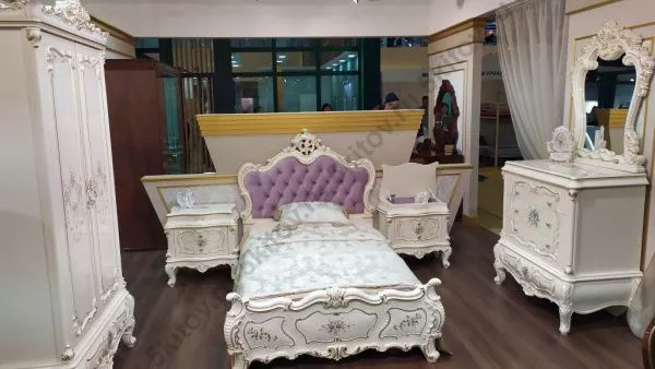 Комод с зеркалом Шанель, крем в Москве купить в интернет магазине - 5 Китов