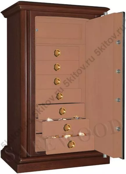 Элитный сейф в дереве SafeWood 112EL Flock 7Dr в Москве купить в интернет магазине - 5 Китов
