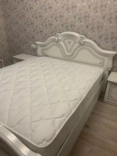 Спальный гарнитур Грация белый с серебром (с 3 дв. шкафом) в Москве купить в интернет магазине - 5 Китов