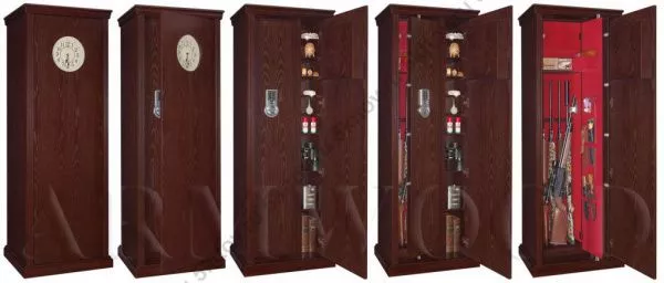 Оружейный сейф в дереве Armwood 95 EL DS23 CL Flock в Москве купить в интернет магазине - 5 Китов