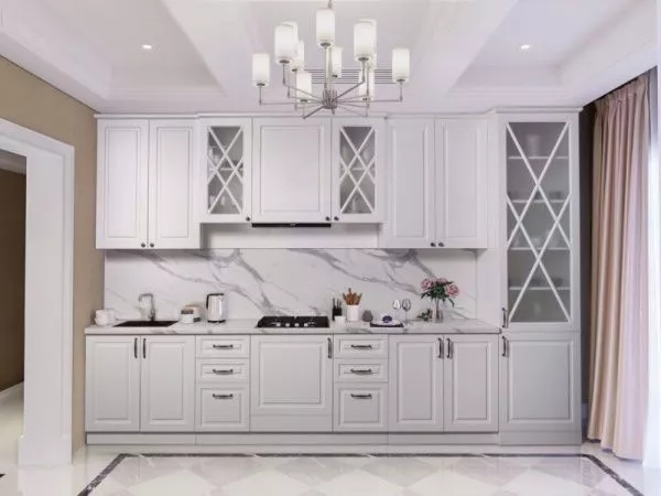 Кухня Виктория 3,6м. белая в Москве купить в интернет магазине - 5 Китов