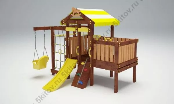 Детская игровая площадка Савушка Baby Play 6 в Москве купить в интернет магазине - 5 Китов