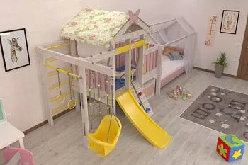 Игровой комплекс-кровать Савушка Baby - 6 в Москве купить в интернет магазине - 5 Китов