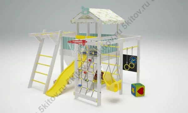 Кровать-игровой комплекс Савушка Baby 5 в Москве купить в интернет магазине - 5 Китов