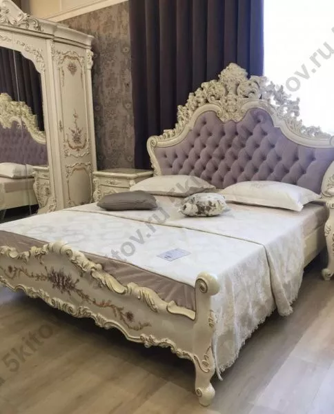 Спальня Венеция Классик АРД, крем в Москве купить в интернет магазине - 5 Китов