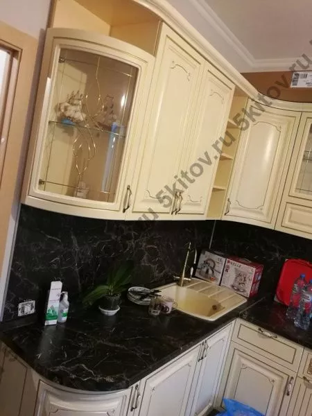 Кухня угловая Прага СК, беж в Москве купить в интернет магазине - 5 Китов