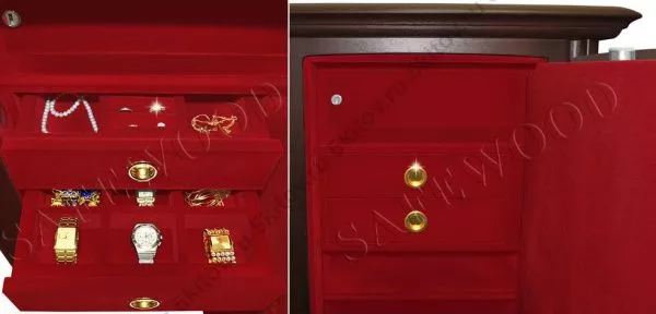 Элитный сейф в дереве SafeWood 112EL Flock 2Dr в Москве купить в интернет магазине - 5 Китов