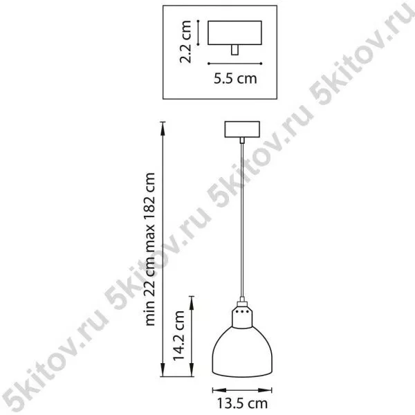 Подвес Loft 865016 в Москве купить в интернет магазине - 5 Китов
