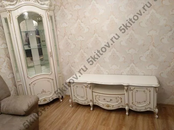 Витрина угловая Элиза 14, беж в Москве купить в интернет магазине - 5 Китов