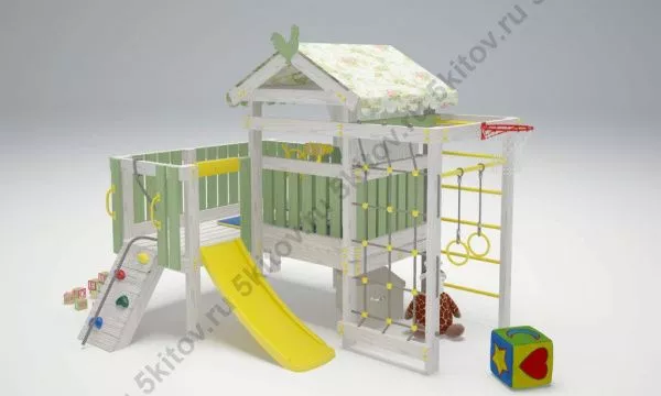 Кровать-игровой комплекс Савушка Baby 7 в Москве купить в интернет магазине - 5 Китов
