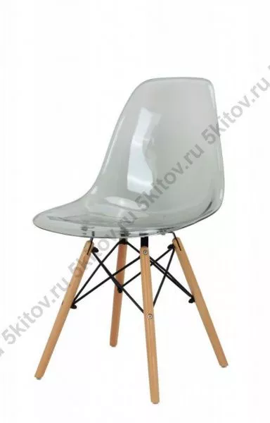 Стул Eames серый прозрачный в Москве купить в интернет магазине - 5 Китов