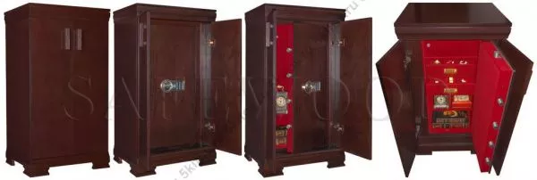 Элитный сейф в дереве SafeWood 112EL Flock DS31 2Dr в Москве купить в интернет магазине - 5 Китов