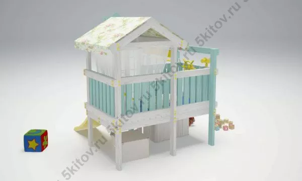 Кровать-игровой комплекс Савушка Baby 1 в Москве купить в интернет магазине - 5 Китов