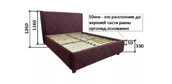 Кровать мягкая Эстель LR 160х200 с подъемным механизмом в Москве купить в интернет магазине - 5 Китов