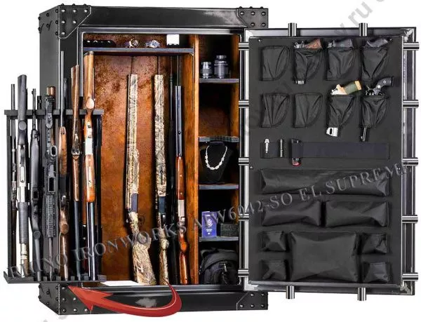 Оружейный сейф Rhino Ironworks® AIW6042-SO EL Supreme в Москве купить в интернет магазине - 5 Китов