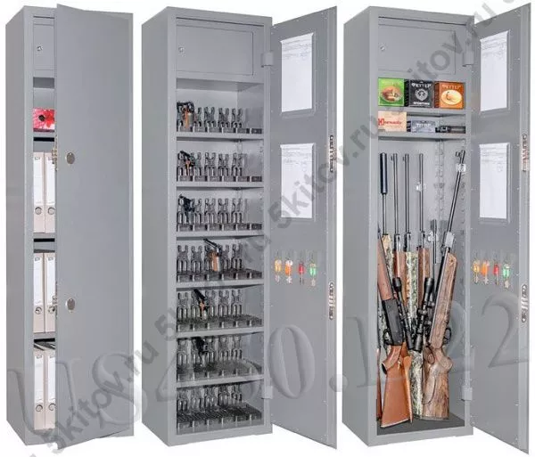 Сейф для документов, оружия, боеприпасов и пистолетов GunSafe US450.L22 в Москве купить в интернет магазине - 5 Китов