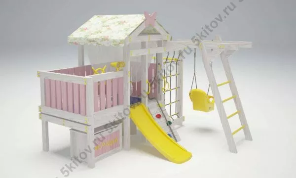 Кровать-игровой комплекс Савушка Baby 2 в Москве купить в интернет магазине - 5 Китов