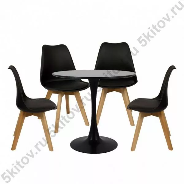 Стул Eames Bon черный в Москве купить в интернет магазине - 5 Китов