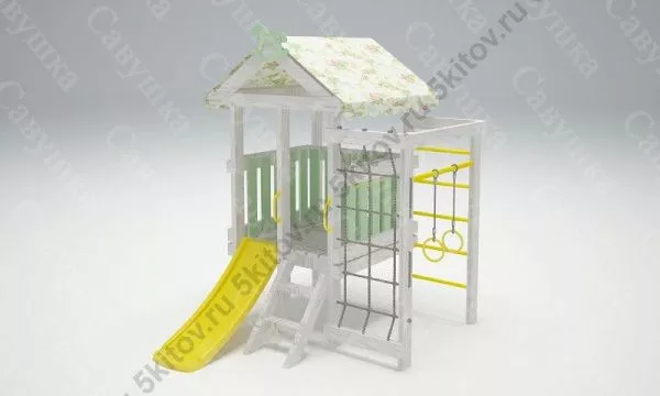 Кровать-игровой комплекс Савушка Baby 12 в Москве купить в интернет магазине - 5 Китов