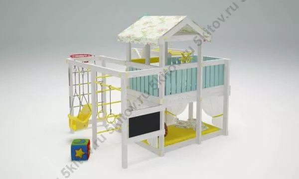 Кровать-игровой комплекс Савушка Baby 5 в Москве купить в интернет магазине - 5 Китов