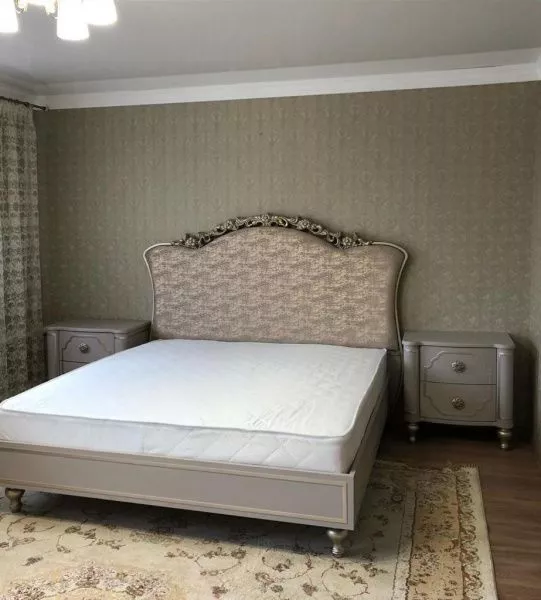 Комплект спальни Мария АРД, платина серая (кровать1,8, тумба прикроватная 2шт., комод с зерк., шкаф 4-х.дв.) в Москве купить в интернет магазине - 5 Китов