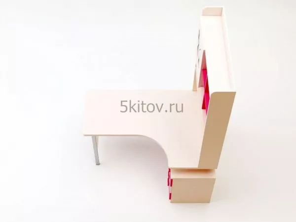 Угловой компьютерный стол Лукреция в Москве купить в интернет магазине - 5 Китов