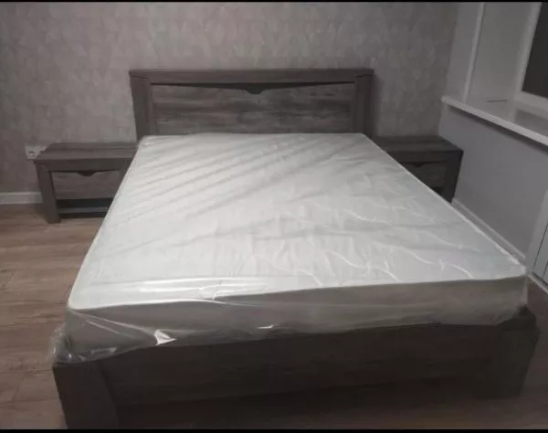 Кровать двухспальная 180*200 Гарда Сосна Джексон в Москве купить в интернет магазине - 5 Китов