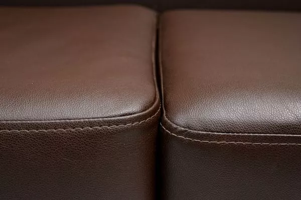 Диван прямой 3333 эко-кожа коричневая в Москве купить в интернет магазине - 5 Китов